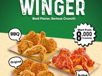 Promo FamilyMart Crispy Winger mulai Rp. 8.000 dapat 2 potong dengan pilihan rasa