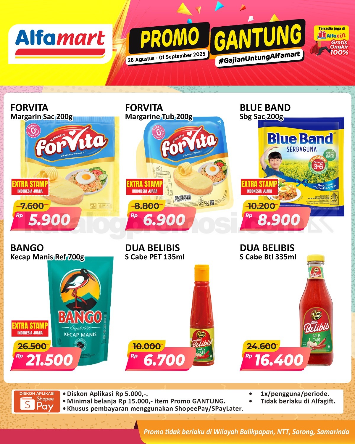 Promo GANTUNG ALFAMART / GAJIAN UNTUNG 26 Agustus – 01 September 2025 ...