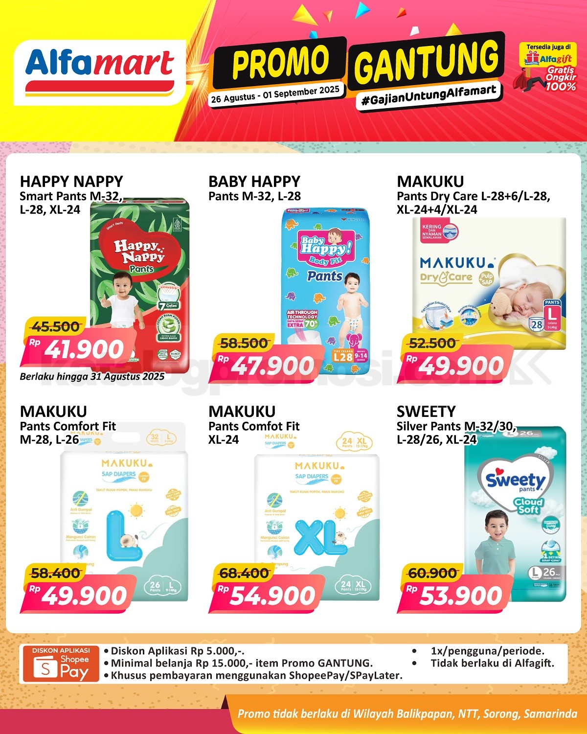 Promo GANTUNG ALFAMART / GAJIAN UNTUNG 26 Agustus – 01 September 2025 ...