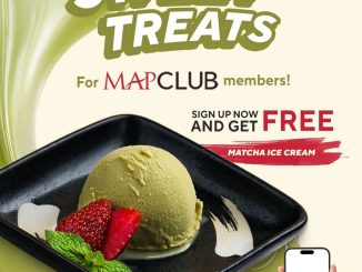 Promo Genki Sushi Sweet Treats Free Matcha Ice Cream untuk MAPCLUB members