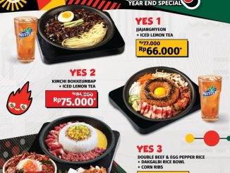Promo GRILLMAN YES Year End Special mulai Rp. 60 ribuan dengan paket menu lengkap dan minuman