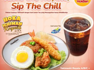 Promo HokBen Hoka Ichiman Royale cuma Rp.33.637 nikmati Yakimeshi Royale dan Fried menu