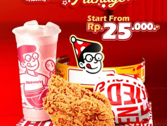Promo Hotway’s Birthday Package mulai Rp. 25.000 dengan menu crispy dan birthday hat