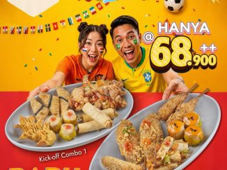 Promo Imperial Kitchen NEW! Kick Off Combo Rp. 68.900++ menu dimsum nobar