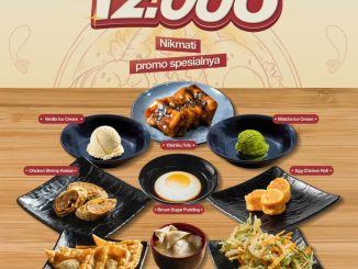 Promo Katsunyaka Spesial Menu Serba Rp. 12.000 dengan pilihan menu lengkap selama Desember 2025