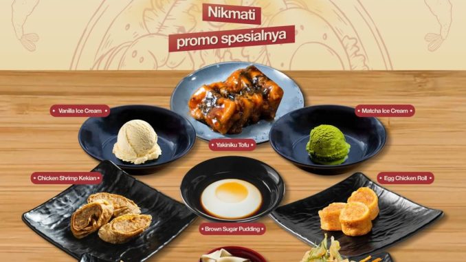 Promo Katsunyaka Spesial Menu Serba Rp. 12.000 dengan pilihan menu lengkap selama Desember 2025