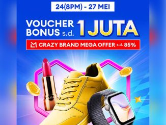 Promo Lazada Pesta Gajian voucher bonus hingga Rp. 1 juta dan diskon hingga 85%