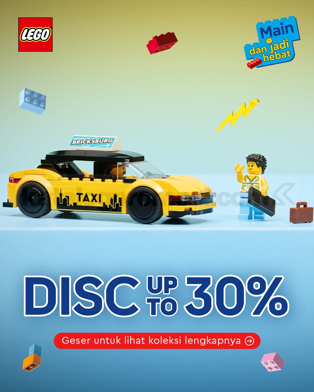 Promo LEGO Store diskon hingga 30% koleksi LEGO Vehicles Promo LEGO Store diskon hingga 30% koleksi LEGO Vehicles