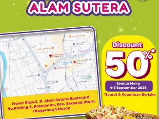 Promo Martabak Orins Alam Sutera Diskon Grand Opening Diskon 50% 2