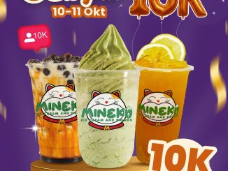 Promo Mineko 10.10 Double Date All Item Rp. 10.000 3