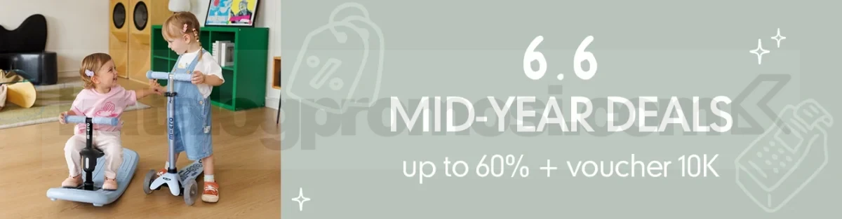 Promo Mothercare Mid-Year Deals Mainan Diskon hingga 60% Promo Mothercare Mid-Year Deals Mainan Diskon hingga 60% untuk mainan anak dan Micro Scooter