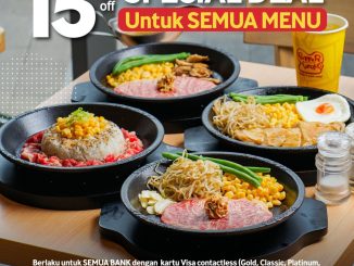 Promo Pepper Lunch 15% off semua menu pakai VISA hingga 31 Desember 2025