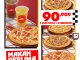 Promo PHD Extra Fun Box 5 Pizza Rp. 90.909 dengan pilihan topping favorit
