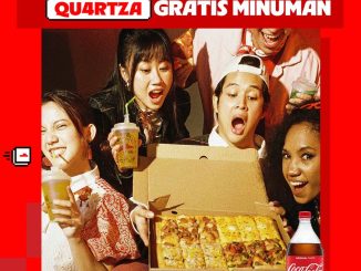 Promo Pizza Hut Beli Qu4rtza Gratis Coca-Cola Rp. 160.000 paket pizza dan minuman
