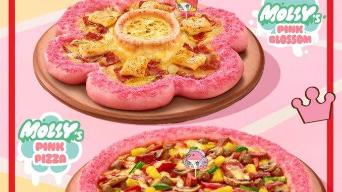 Promo Pizza Hut x POP MART MOLLY Slices of Joy with MOLLY 1