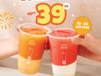 Promo PUYO Silky Drink Beli 2 Cup Rp. 39.000 di outlet tertentu