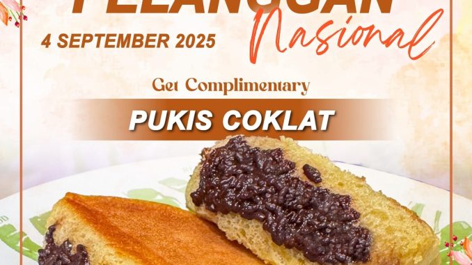 Promo Remboelan Harpelnas free Pukis Cokelat transaksi Rp250rb berlaku 4 September 2025 di seluruh outlet Remboelan