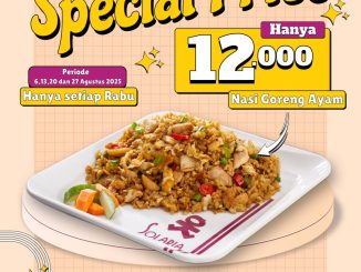 Promo Solaria Maybank Nasi Goreng Ayam cuma Rp12.000 khusus Rabu