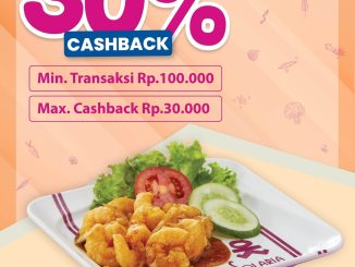 Promo Solaria Spesial HUT BRI Cashback 30% pakai QRIS BRIMO hemat makan siang