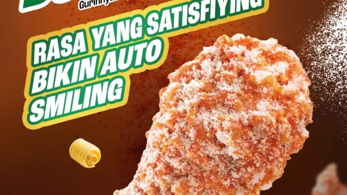 Promo Wingstop Buzzter rasa baru gurih nagihin dengan kombinasi savory, cheesy, buttery dan pedas–manis.