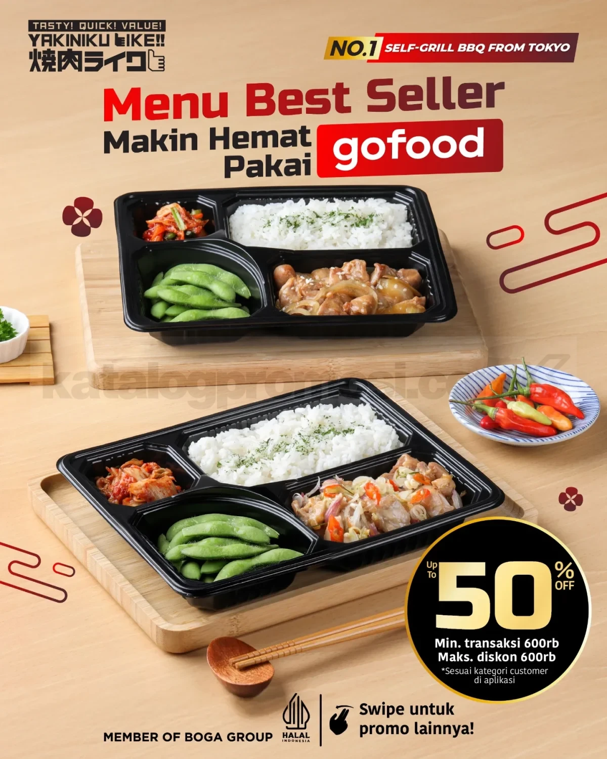 Promo Yakiniku Like Delivery Hemat Diskon hingga 50% Promo Yakiniku Like Delivery Hemat Diskon hingga 50% 2