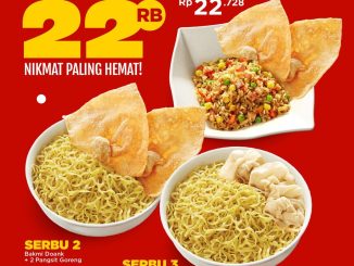 Promo Bakmi GM Paket Serbu Serba Rp22Ribu 2