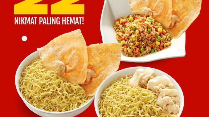 Promo Bakmi GM Paket Serbu Serba Rp22Ribu 1