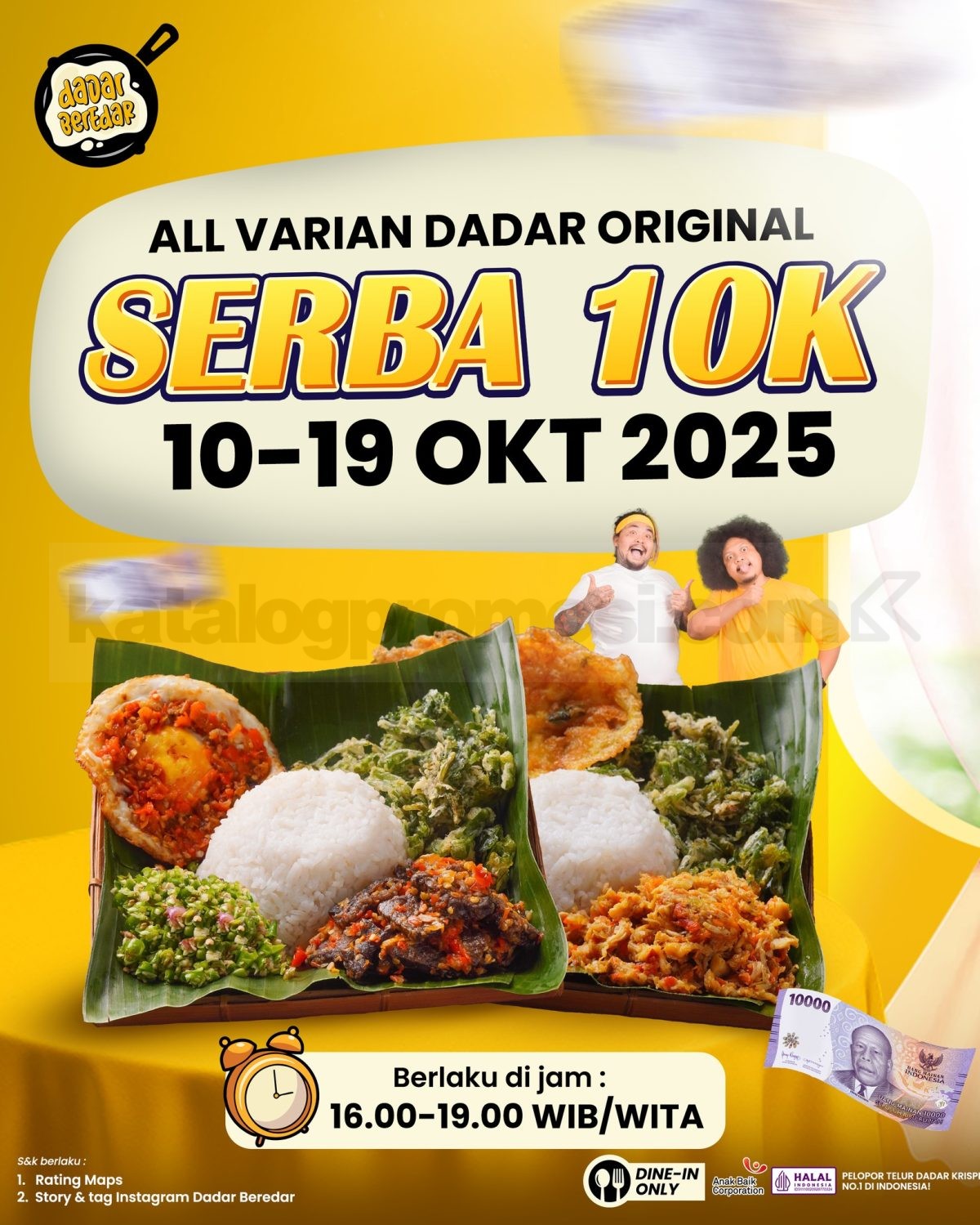 Promo Dadar Beredar All Varian Dadar Original cuma Rp10Ribu