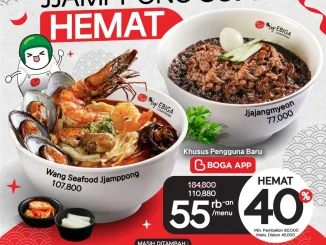 Promo Ebiga Jjamppong Spesial Delivery Diskon hingga 40%