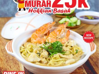 Promo Wok Restaurant Tebus Murah Hokkian Basah cuma Rp25K
