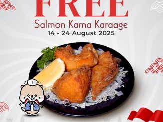Promo Sushi Tei Indonesia Shopping Festival Gratis Salmon Kama Karaage