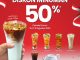 Promo Ta Wan Merdeka Diskon 50% untuk Minuman Favorit