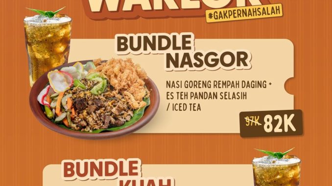 Promo The People’s Cafe Bundle Hemat Makan Kenyang mulai Rp82.000!