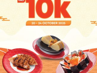 Promo Tom Sushi Mal SKA Pekanbaru Special Price All Red Colorplates only 10K