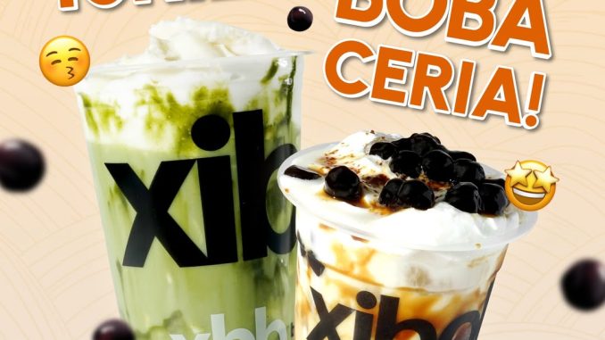 Promo Xiboba Boba Ceria Minuman Favorit mulai Rp10Ribu