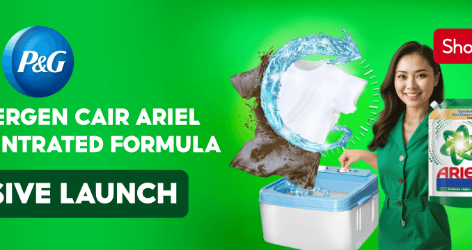 BARU! Detergen Cair Ariel Exclusive Launch di Shopee Mall