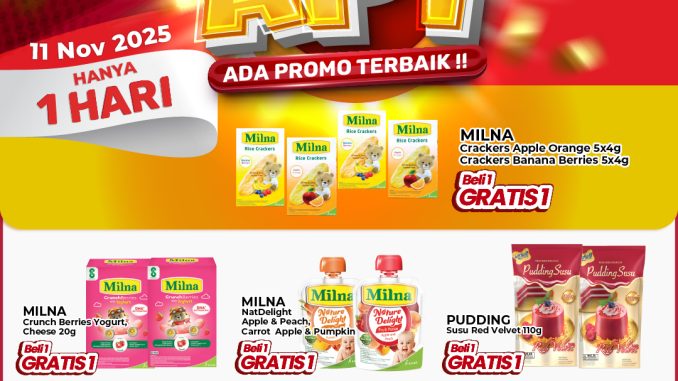 Promo Toserba Yogya 11.11 Beli 1 Gratis 1 1