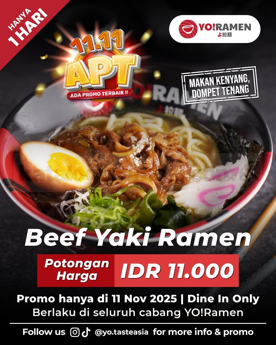 Promo Toserba Yogya 11.11 Beli 1 Gratis 1 Promo Toserba Yogya 11.11 Beli 1 Gratis 1 10