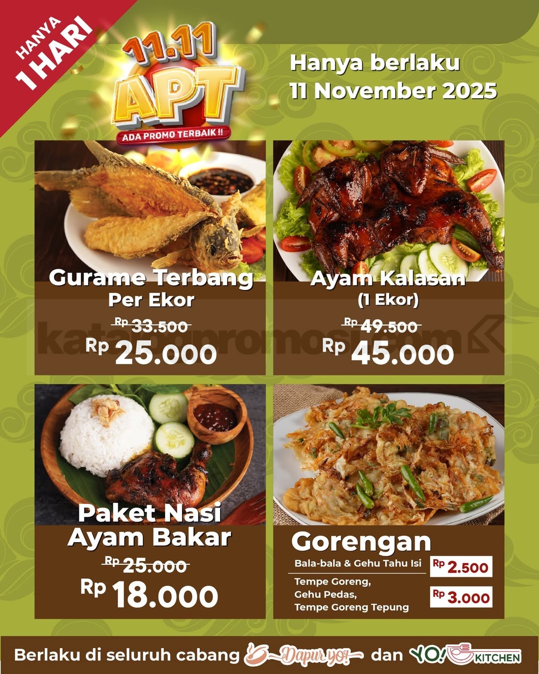 Promo Toserba Yogya 11.11 Beli 1 Gratis 1 Promo Toserba Yogya 11.11 Beli 1 Gratis 1 6