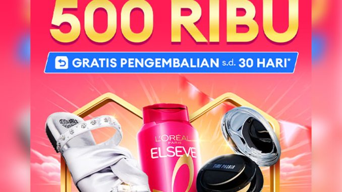 Lazada 8.8 SALE! Voucher Bonus hingga 500K + Gratis Pengembalian