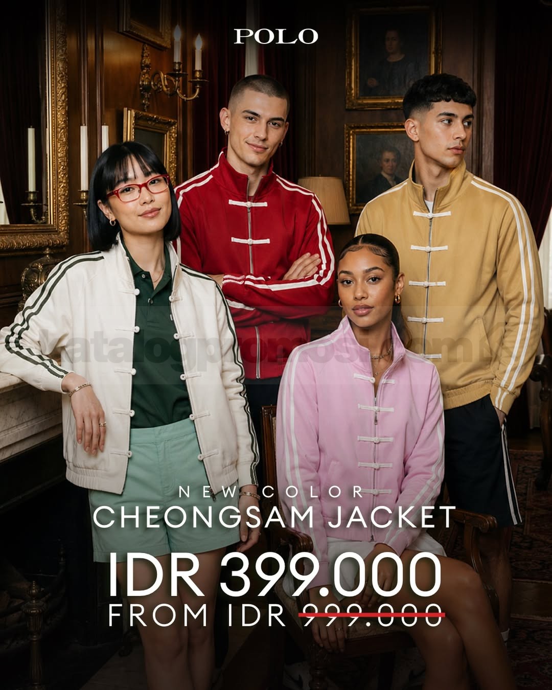 Promo POLO Cheongsam Jacket NEW Color Limited Edition Mulai Rp. 399.000 Promo POLO Cheongsam Jacket NEW Color mulai Rp. 399.000 limited edition elegan modern