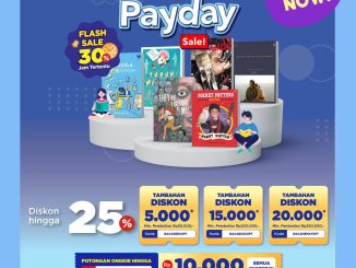 Payday Sale Gramedia Diskon hingga 25% + Voucher 20K 2