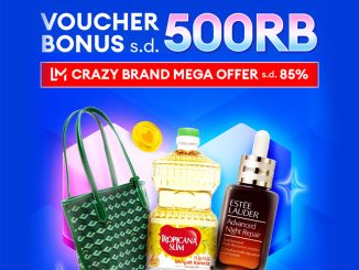 Pesta Gajian Lazada! Crazy Brand Mega Offer hingga 85% + Voucher Bonus 500K