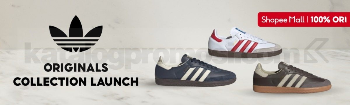 Promo Adidas Koleksi Original Terbaru Hadir di Shopee 