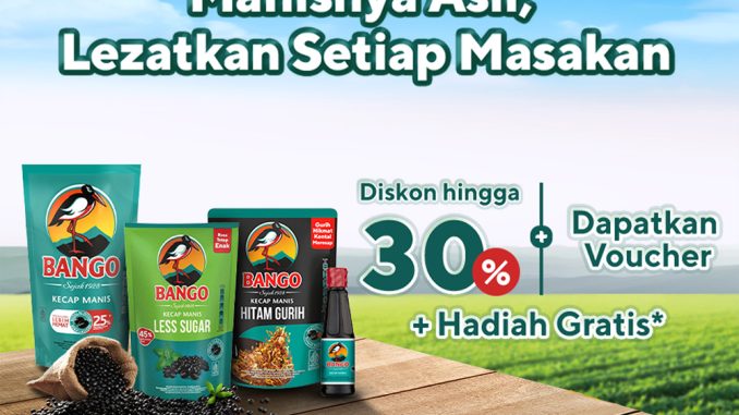 Promo Bango di Blibli Diskon hingga 30% dan Voucher + Hadiah Gratis