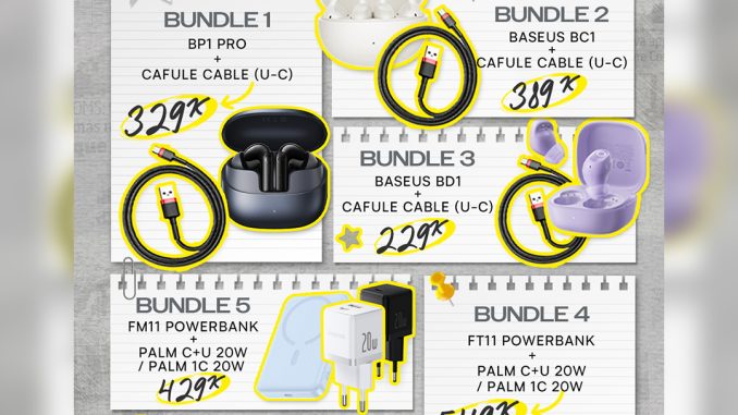 Promo Baseus to School di Shopee - BUNDEL HARGA SPESIAL!