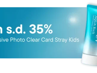 Promo Biore UV di Blibli Diskon 35% + GRATIS Photo Clear Card Stray Kids