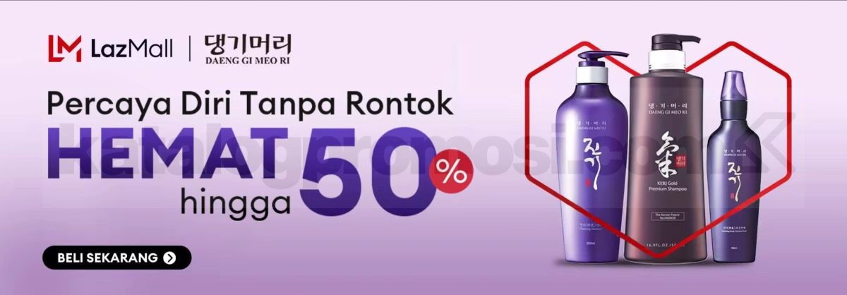 Promo Daeng Gi Meo Ri di Lazada Diskon hingga 50%