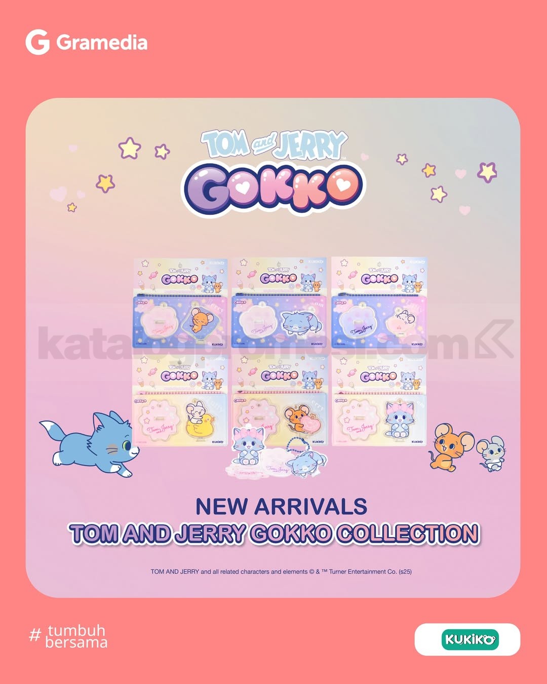 Promo Gramedia - New Arrivals Tom & Jerry Gokko Collection! 