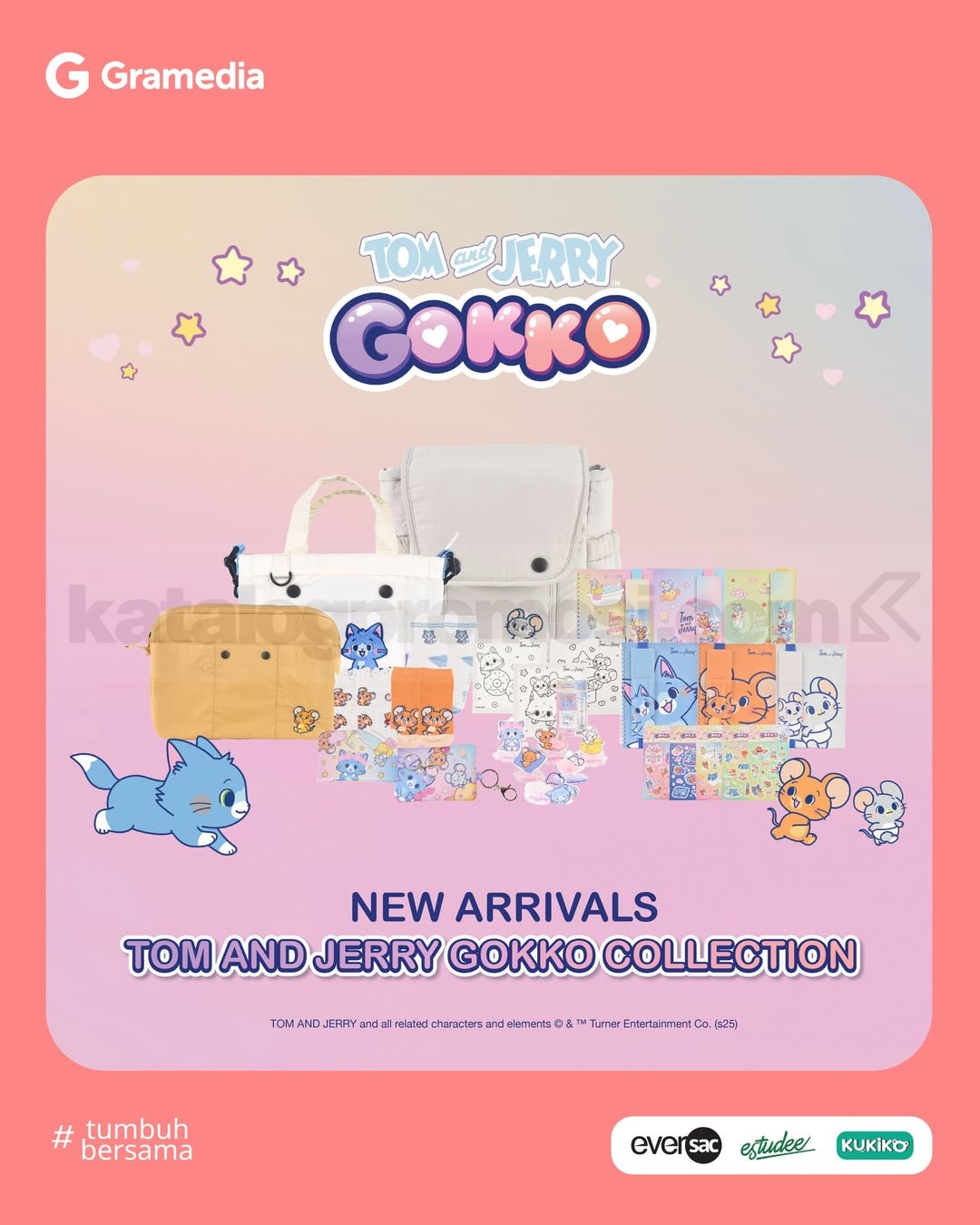 Promo Gramedia - New Arrivals Tom & Jerry Gokko Collection! 
